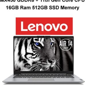 2021 Best Laptop Lenovo Xiaoxin Air 14 With 11th Gen Core i7 i5 MX450 GDDR6 7nm AMD R5 5500U 16GB Ram 512GB SSD Metal Body HDMI